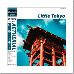 Little Tokyo | Japanese Album Art Sticker Posters and Art